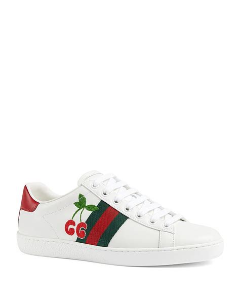 gucci cherry sneaker|gucci gg embossed sneakers.